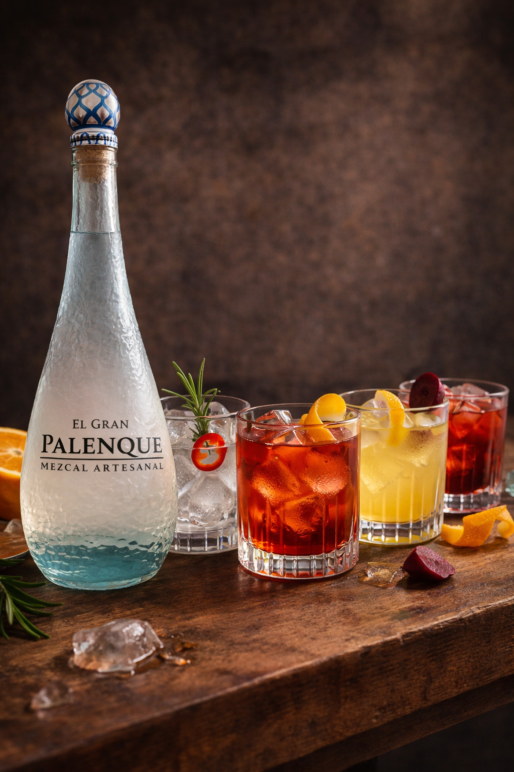Mezcal Negroni Variation