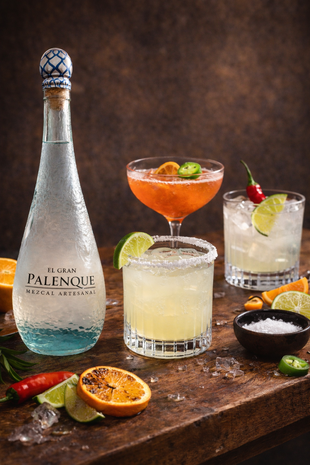 Variations For Smoky Mezcal Margarita