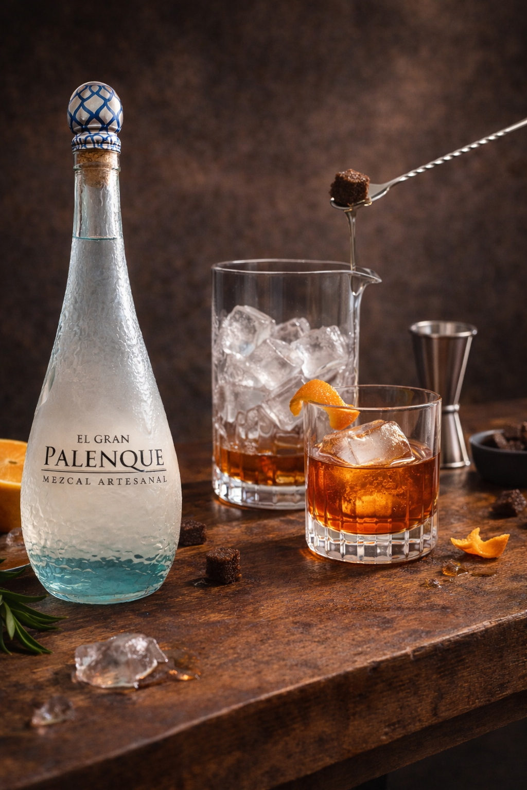 How To Make A Mezcal Old Fashioned  (Steps)