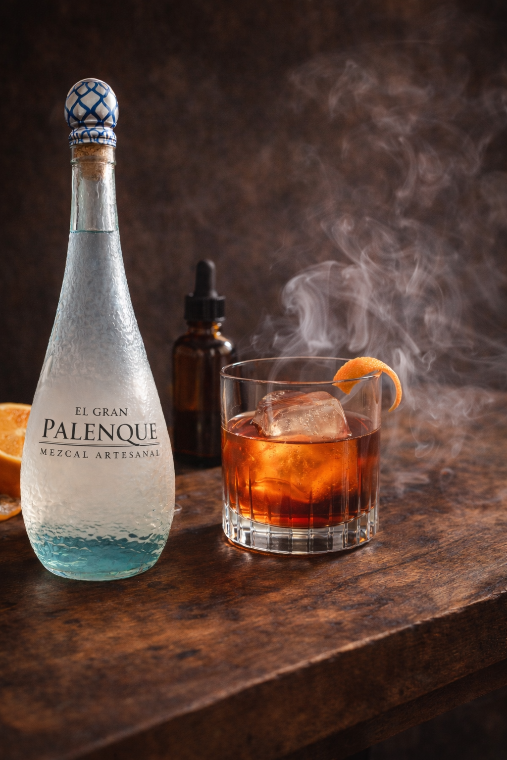 Ingredient Variations For A Smoked Mezcal Old Fashioned