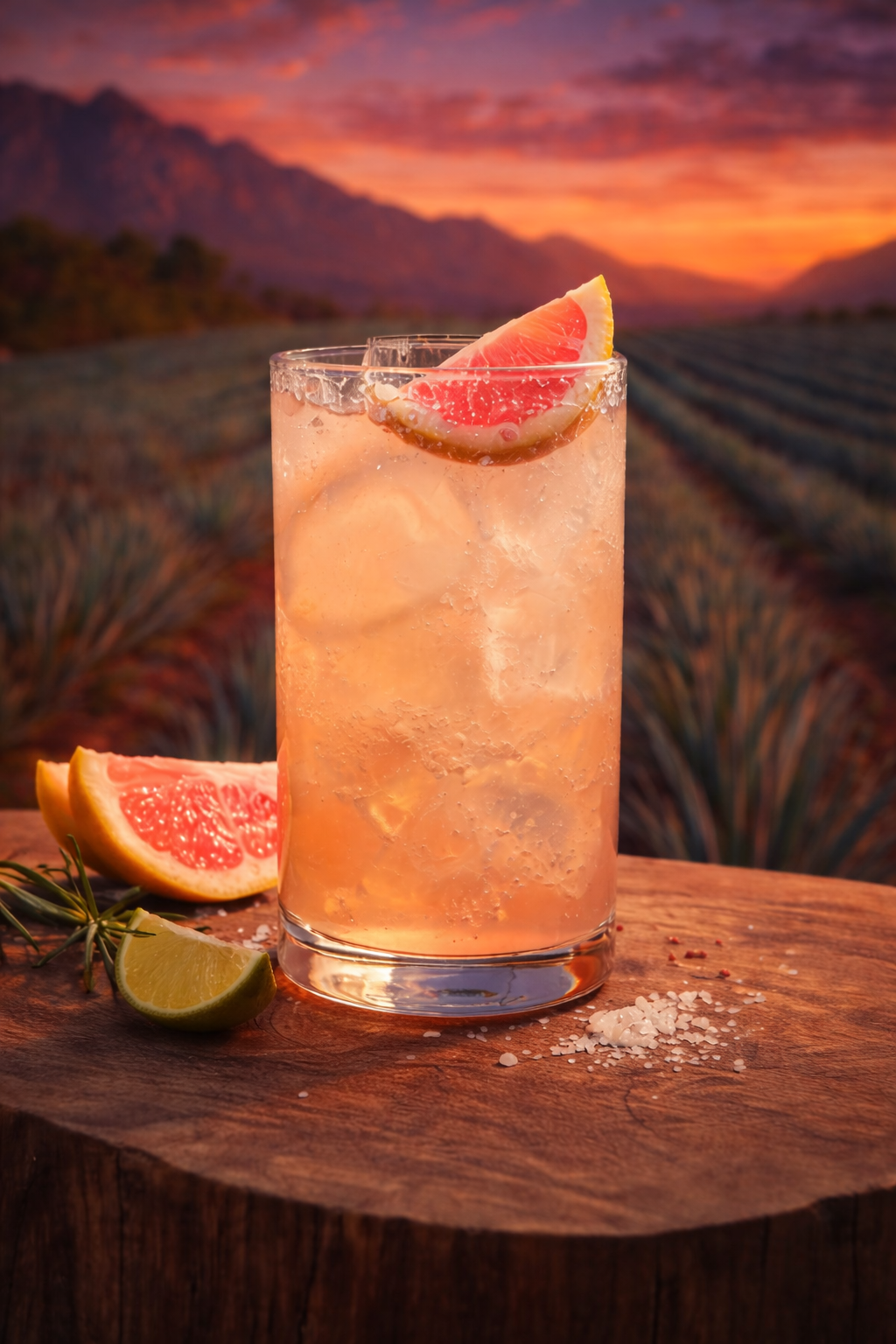 Serving Mezcal
